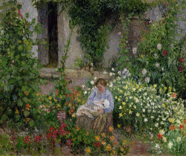 Madre e bambino tra i fiori – Camille Pissarro Camille Pissarro 2024-11-14