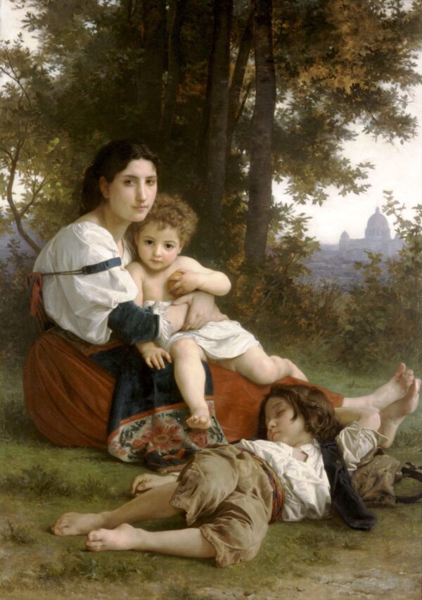 Madre e bambini – William Bouguereau William Bouguereau 2024-11-21