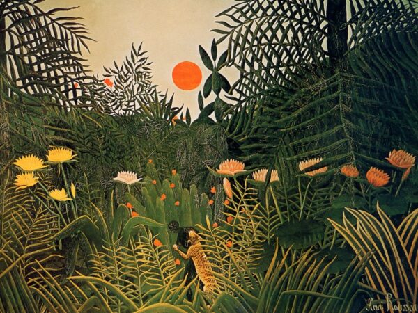 Un uomo nero attaccato da un giaguaro – Henri Rousseau Henri Rousseau 2024-11-14