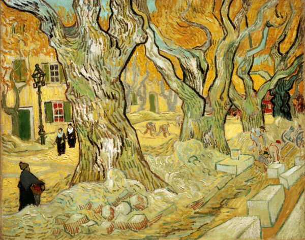 Lavori stradali a Saint-Remy – Van Gogh Vincent Van Gogh 2024-11-21