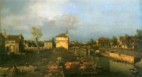 Padova: Canale della Brenta e Porta Portello – Canale Giovanni Antonio Canaletto 2024-11-14