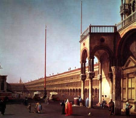 La Piazza di San Marco, dalla Piazetta, a Venezia – Giovanni Antonio Canal Canaletto 2024-11-14