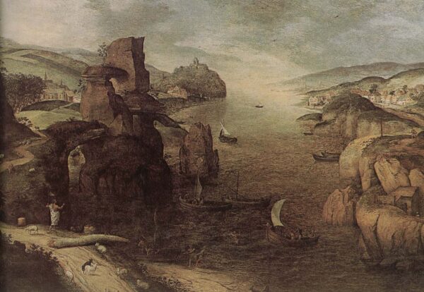 Paesaggio con Cristo che appare agli apostoli sul mare di Tiberiade – Pieter Bruegel il Vecchio Pieter Bruegel il Vecchio 2025-01-22