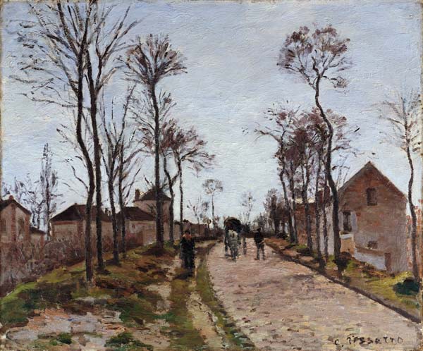 La strada da Saint Cyr a Louveciennes – Edouard Manet Édouard Manet 2024-11-14