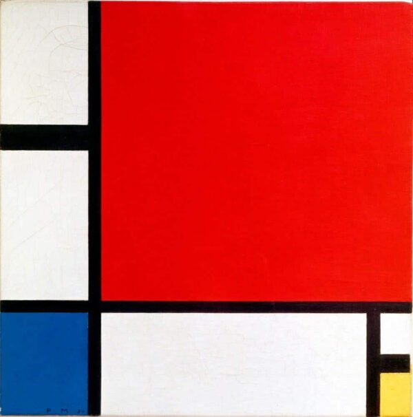 Composizione con rosso, blu e giallo – Mondrian Piet Mondrian 2024-11-09