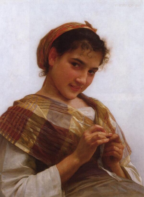 Ritratto di una giovane ragazza all’uncinetto – William Bouguereau William Bouguereau 2024-11-21