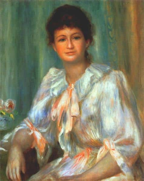 Ritratto di una giovane donna in bianco – Pierre-Auguste Renoir Pierre-Auguste Renoir 2024-09-20