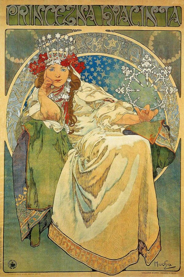 Princesse hyacinthe – Mucha: Principessa giacinta – Alfons Mucha Alfons Mucha 2024-11-14