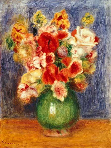 Natura morta con fiori in un vaso verde – Pierre-Auguste Renoir Pierre-Auguste Renoir 2024-11-22