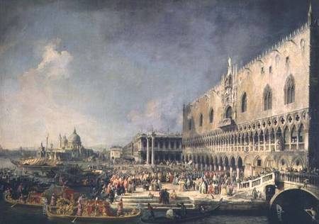 La ricezione dell’ambasciatore di Francia a Venezia – Giovanni Antonio Canal Canaletto 2024-11-14