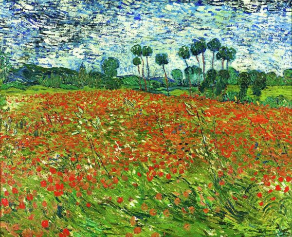 Campo di papaveri, Auvers-sur-Oise – Van Gogh Vincent Van Gogh 2024-11-21