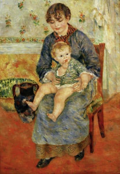 Renoir Madre e bambino 1881 – Pierre-Auguste Renoir Pierre-Auguste Renoir 2024-09-20