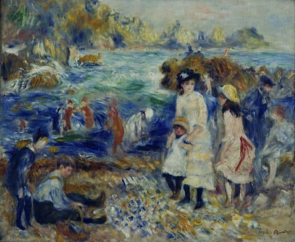 Enfants au bord de la mer 1883 – Pierre-Auguste Renoir Pierre-Auguste Renoir 2024-11-21