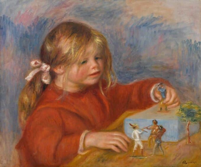 Claude Renoir mentre gioca, circa 1905 – Pierre-Auguste Renoir Pierre-Auguste Renoir 2024-09-19