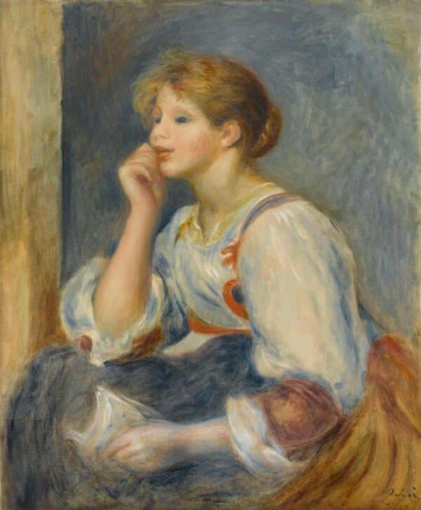 Femme con una lettera, verso il 1890 – Pierre-Auguste Renoir Pierre-Auguste Renoir 2024-11-21