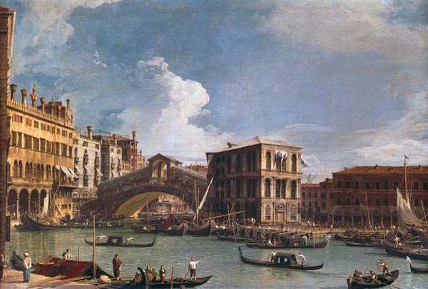 Il ponte di Rialto, Venezia, visto da nord – Giovanni Antonio Canal Canaletto 2024-11-14