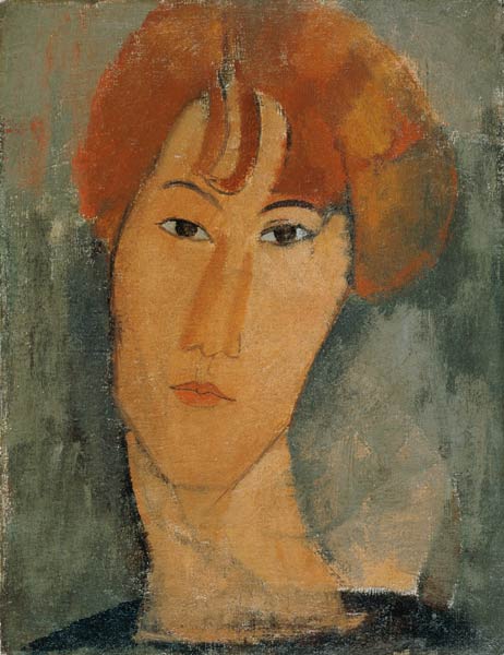 Rousse giovane donna con il nodo di cravatta – Amedeo Modigliani Amedeo Modigliani 2024-11-21