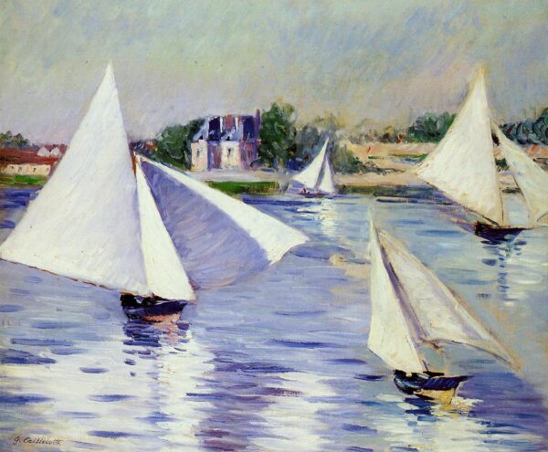 Voiliers sulla Senna ad Argenteuil – Caillebotte Gustave Caillebotte 2025-01-30