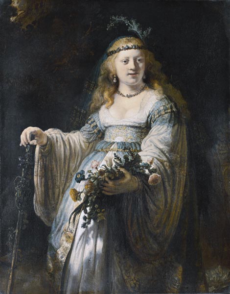 Saskia van Uylenburgh in costume arcadiano – Rembrandt van Rijn Rembrandt van Rijn 2024-12-04