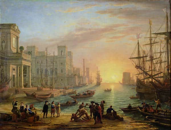 Porto al tramonto – Claude Lorrain Claude Lorrain 2024-11-21