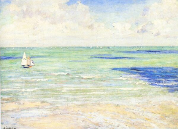 Paesaggio marino, regata a Villers – Caillebotte Gustave Caillebotte 2025-01-30