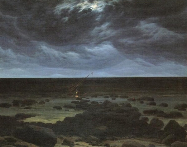 Bordo del mare al chiaro di luna – Caspar David Friedrich Caspar David Friedrich 2024-11-14