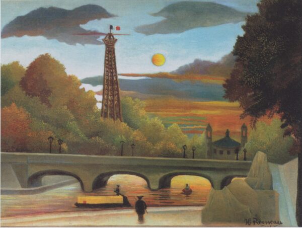 Seine e Torre Eiffel al tramonto – Henri Rousseau Henri Rousseau 2024-11-14