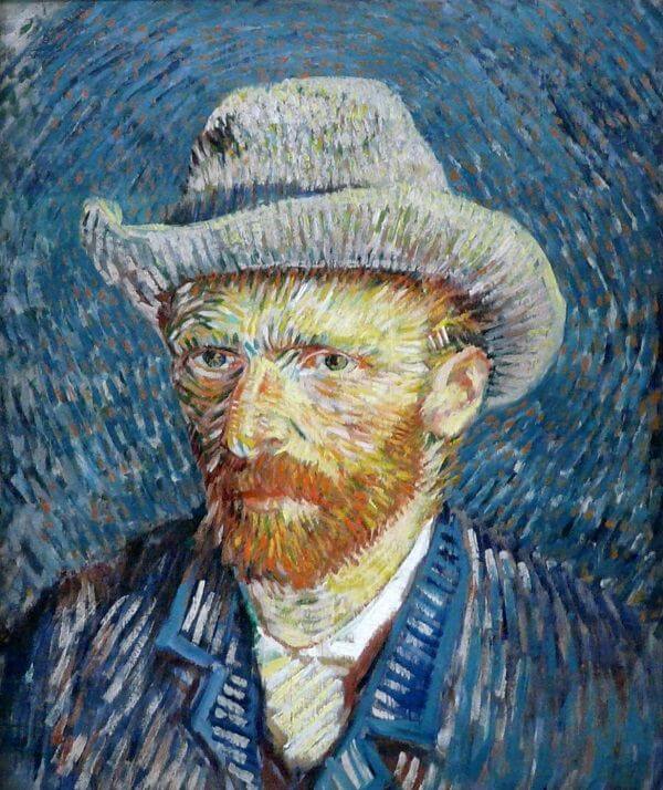 Autoritratto con un cappello di feltro grigio – Van Gogh Serie degli Autoritratti di Vincent van Gogh 2024-09-20