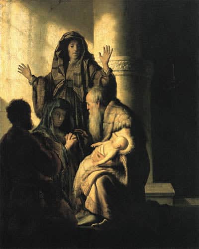 Simon nel tempio II – Rembrandt van Rijn Rembrandt van Rijn 2024-12-04