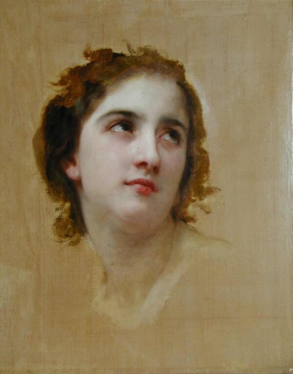 Schizzo di una giovane donna – William Bouguereau William Bouguereau 2024-11-21