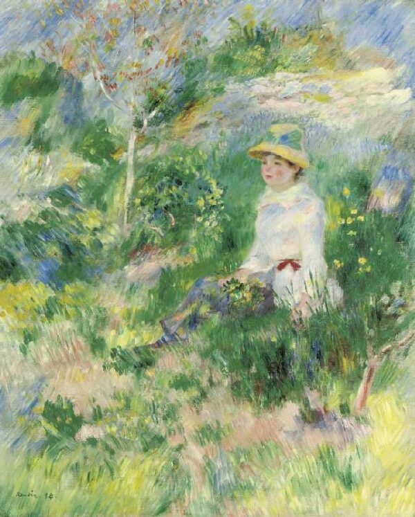 Estate, giovane donna in un prato fiorito – Pierre-Auguste Renoir Pierre-Auguste Renoir 2024-11-21