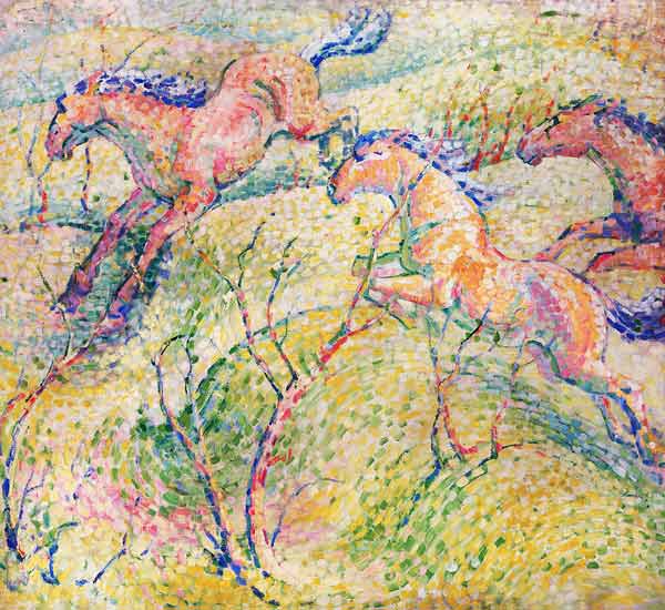 Cavalli da salto – Franz Marc Franz Marc 2024-11-13