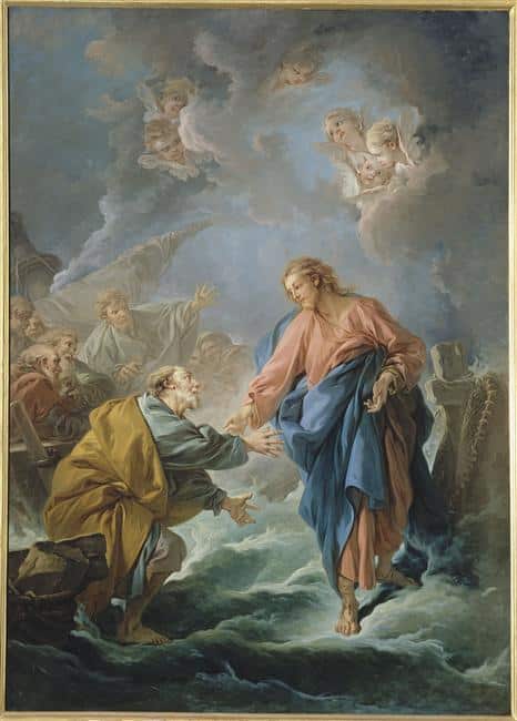 San Pietro invitato a camminare sull’acqua – François Boucher François Boucher 2024-11-14