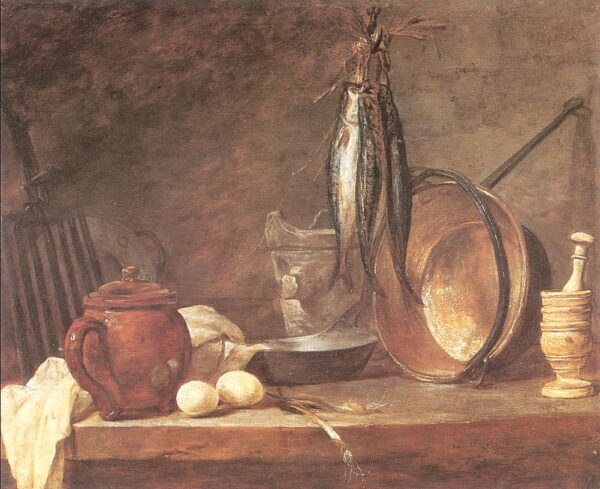 Natura morta: Menu del giorno di digiuno – Jean Siméon Chardin Jean Baptiste Simeon Chardin 2025-01-22