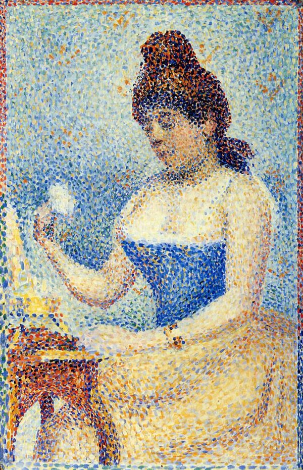 Étude per “Giovane donna che si sta polverizzando” – Georges Seurat Georges Seurat 2024-11-21