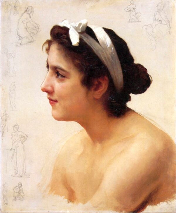 Studio di una donna da offrire all’amore – William Bouguereau William Bouguereau 2024-11-21