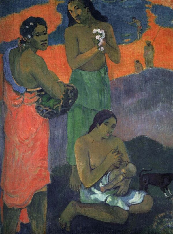 Donne al bordo del mare (La maternità) – Paul Gauguin Paul Gauguin 2024-11-14