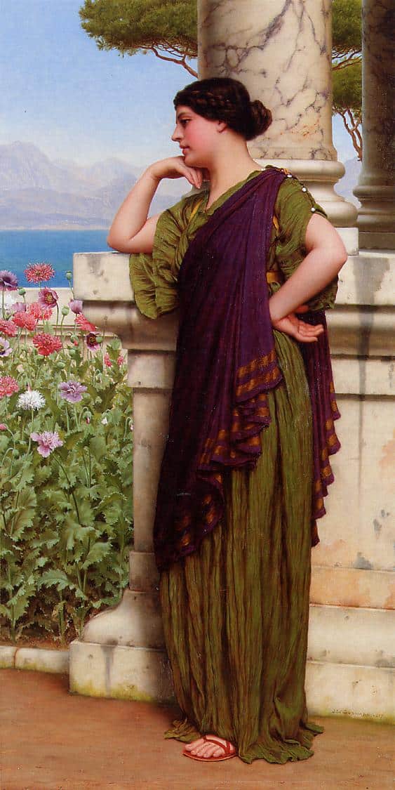 Pensieri teneri – John William Godward John William Godward 2024-09-19