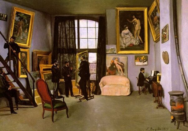 L’atelier dell’artista, rue de la Condamine – Frédéric Bazille Frédéric Bazille 2024-11-21