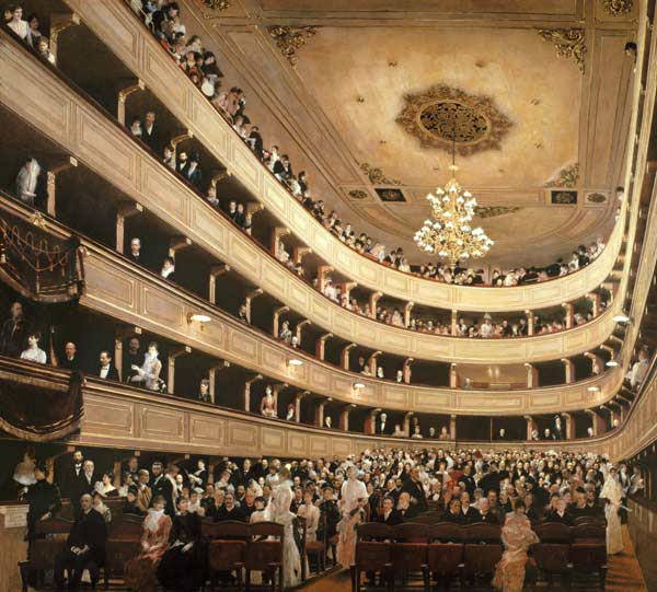 L’auditorium del teatro del vecchio castello – Gustav Klimt Gustav Klimt 2024-09-19