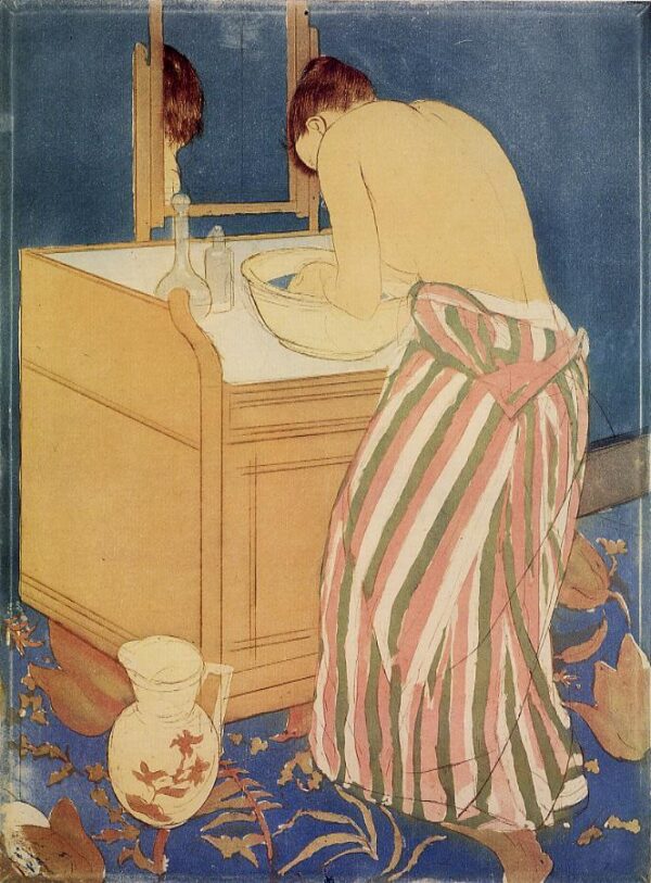 Femme che si fa il bagno (La Toilette) – Mary Cassatt Mary Cassatt 2024-11-14