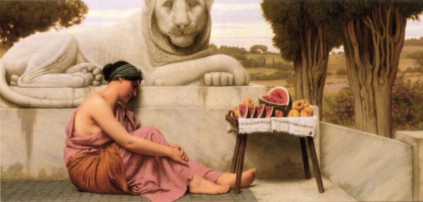 Il venditore di frutta – John William Godward John William Godward 2024-11-21