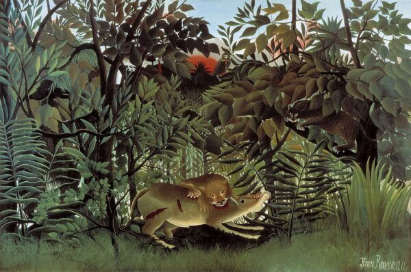 Il leone affamato si getta sull’antilope – Henri Rousseau Henri Rousseau 2024-11-14