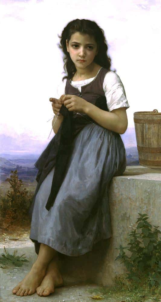 La tricoteuse di William Bouguereau William Bouguereau 2024-09-19