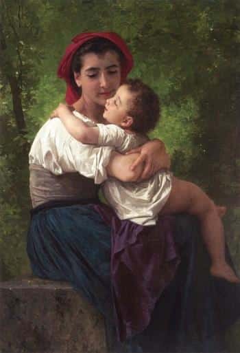 Il piccolo abbraccio – William Bouguereau William Bouguereau 2024-09-19