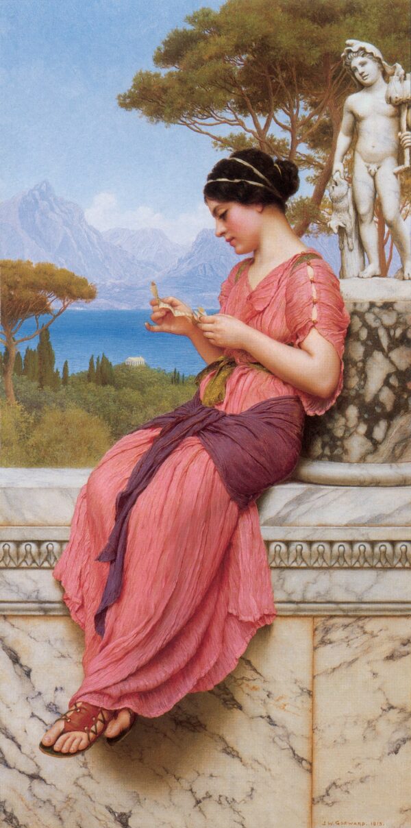 La lettera d’amore – John William Godward John William Godward 2024-11-21