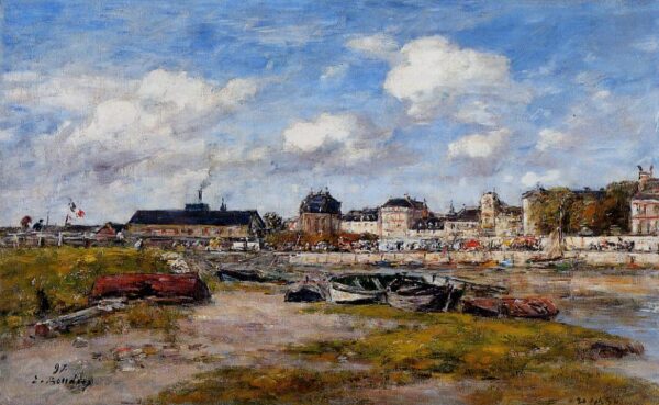 Il porto di Trouville, a bassa marea – Eugène Boudin Eugène Boudin 2024-11-20