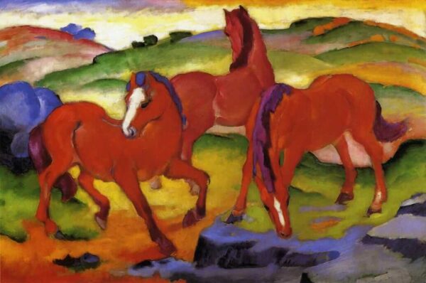 Cavalli rossi – Franz Marc Franz Marc 2024-11-13