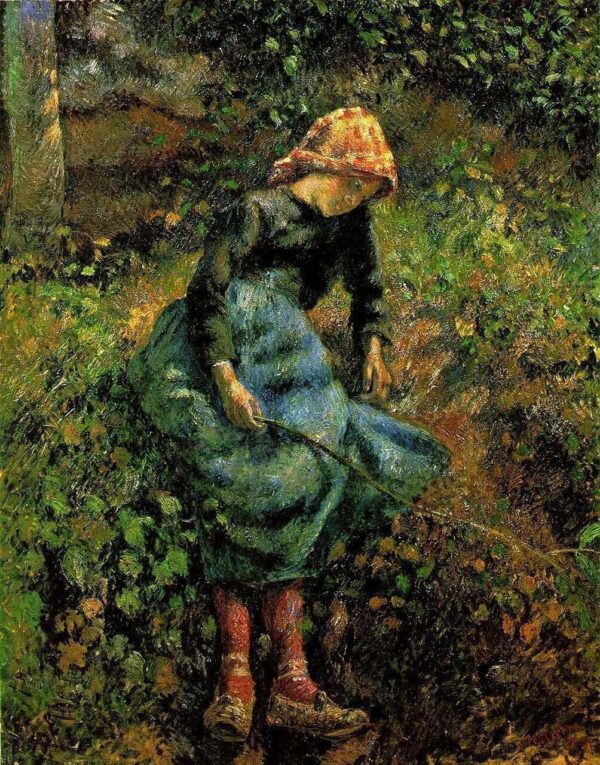 Ragazza con un bastone – Camille Pissarro Camille Pissarro 2024-11-14