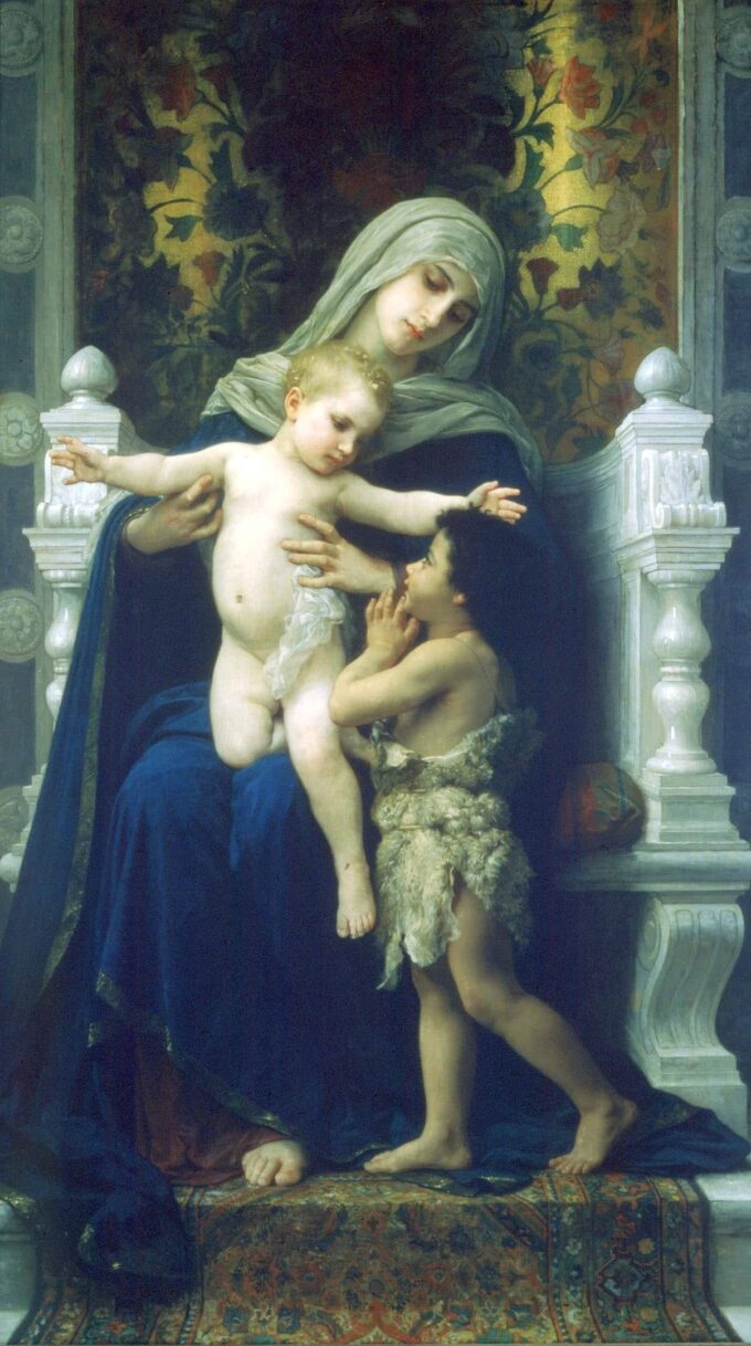 La Vergine, Gesù e San Giovanni Battista – William Bouguereau William Bouguereau 2024-09-19